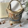 Фруктовница с ручкой Satsuma 31 см шинуазри керамика