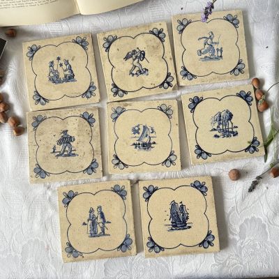 Плитка изразец Delft Гармонист 12х12 см Голландия