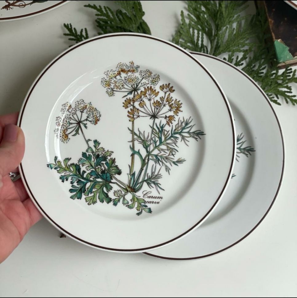 Тарелка для хлеба Botanica ВиллеройБох 2000 г 17 см без корешка