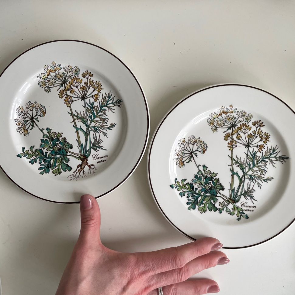 Тарелка для хлеба Botanica ВиллеройБох 2000 г 17 см без корешка