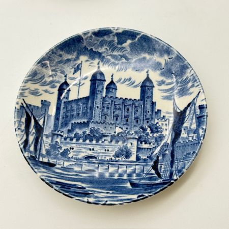 Блюдце розетка Enoch Wedgwood Royal Homes of Britain 11 см Англия