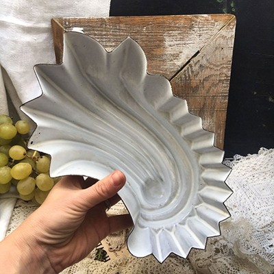 Форма для выпечки белая гальванизированная сталь