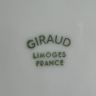 Блюдо салатник лист Giraud Limoges 21 см Франция 