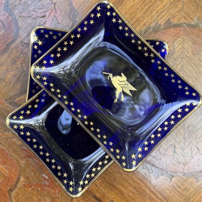 Блюдце мелочница Пегас 11 см хрустальное стекло