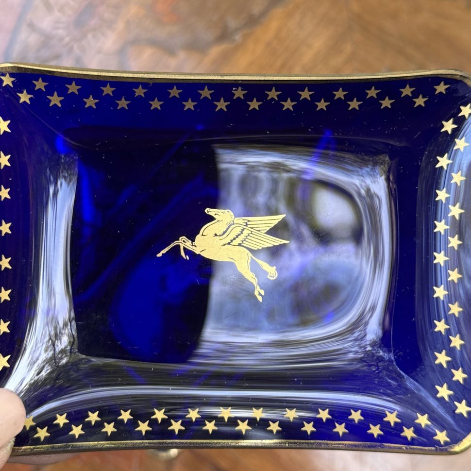 Блюдце мелочница Пегас 11 см хрустальное стекло