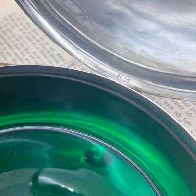 Батлер для сбора крошек 32 см серебрение Италия