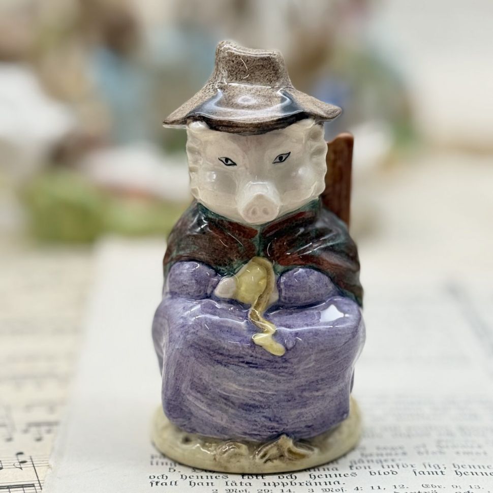 Статуэтка Beatrix Potter And This Pig Had None Royal Albert Англия 1992 г.