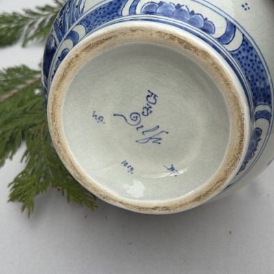 Ваза кувшин Delft 21 см Голландия
