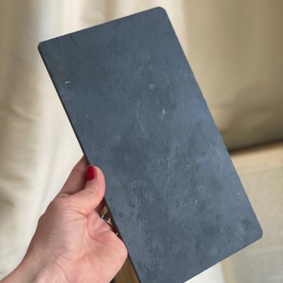 Доска черная слюда 25 см