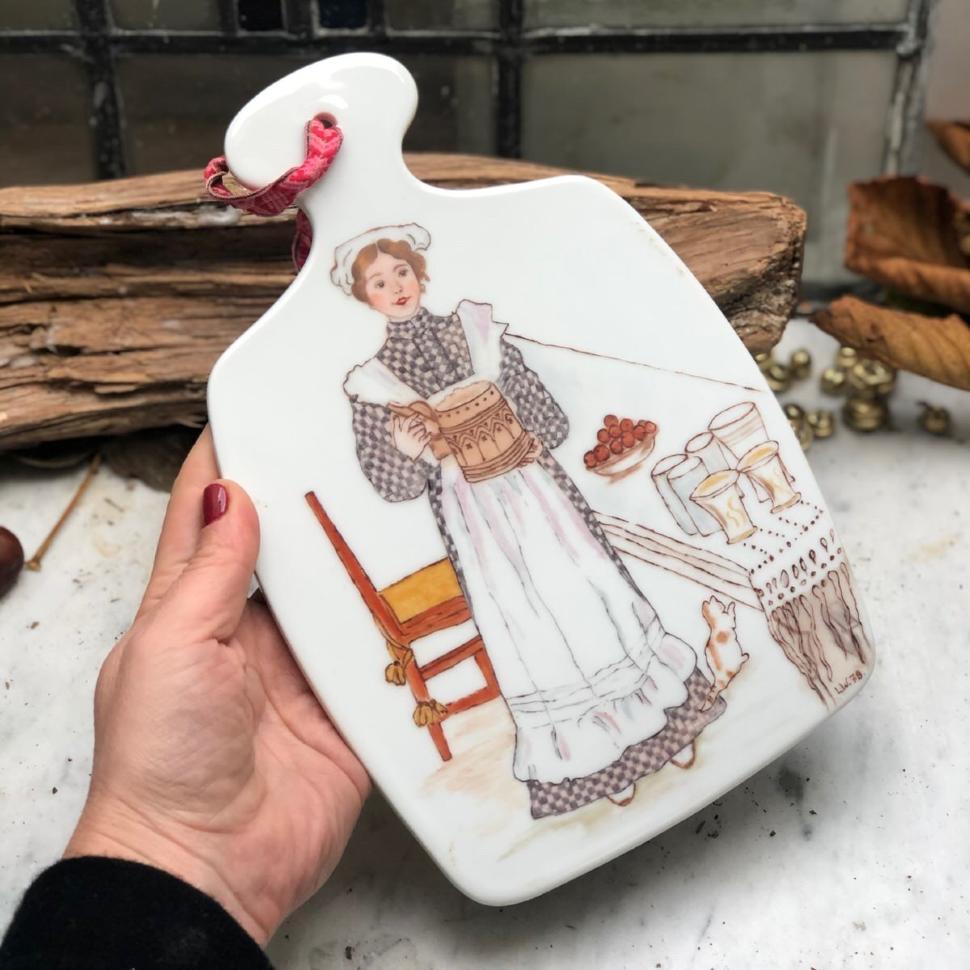 Доска разделочная Кухарка керамика