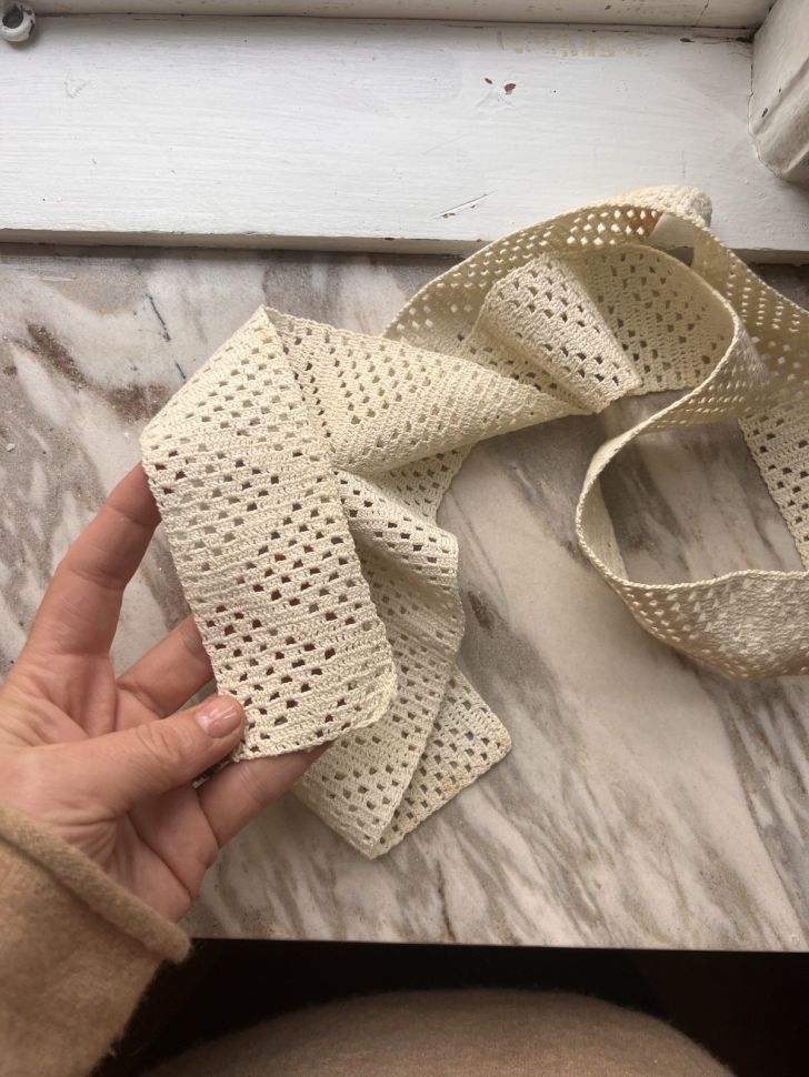 Кружево 5х125 см коклюшки