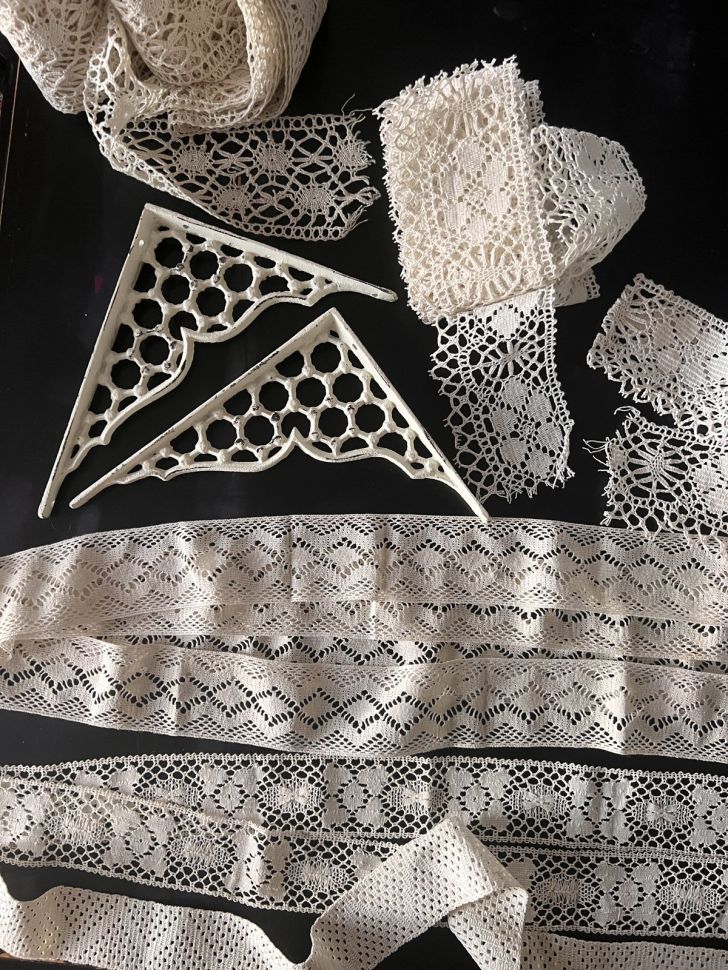 Кружево 5х125 см коклюшки