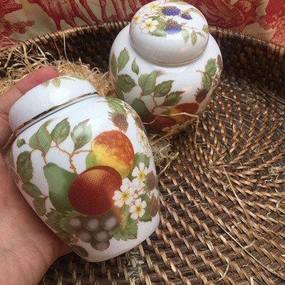 Ваза малая банка для специй с крышкой Royal Crest