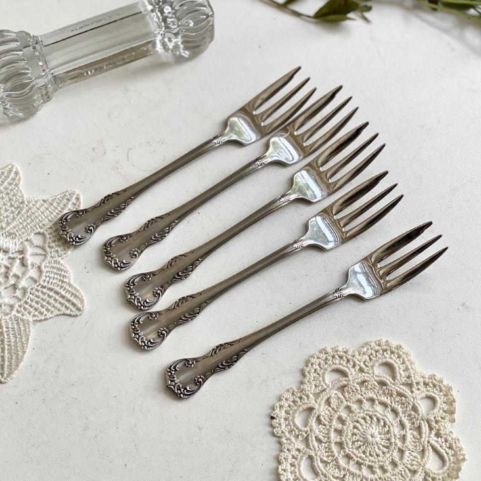 Вилка десертная 12 см сталь (по одной)