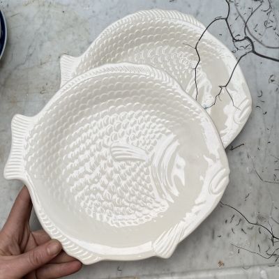 Тарелка 25 см Рыба Shorter&Son Англия (микротрещина)