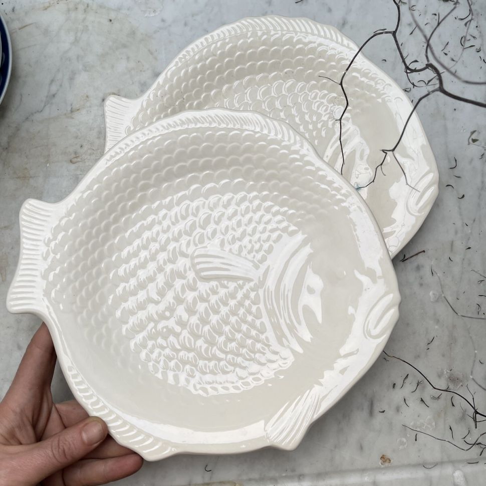 Тарелка 25 см Рыба Shorter&Son Англия (микротрещина)