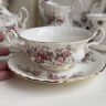 Бульонная пара Lavender Rose Royal Albert 1961 г. 300 мл Англия  