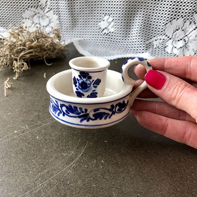 Подсвечник керамика DELFT