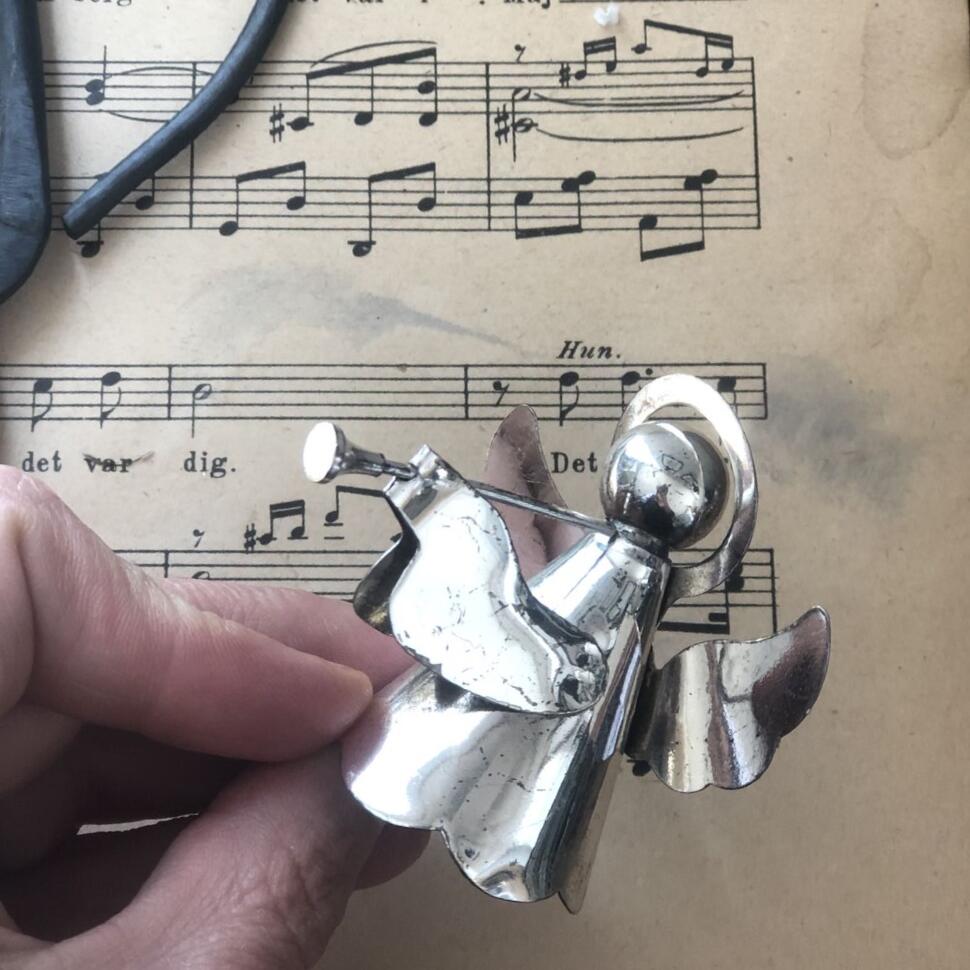 Новогоднее украшение Ангел 5 см Georg Jensen