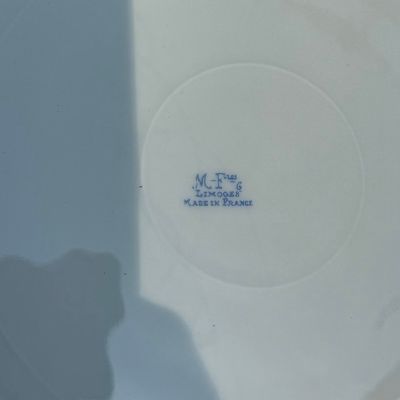 Блюдо Limoges MF 28 см фарфор Франция