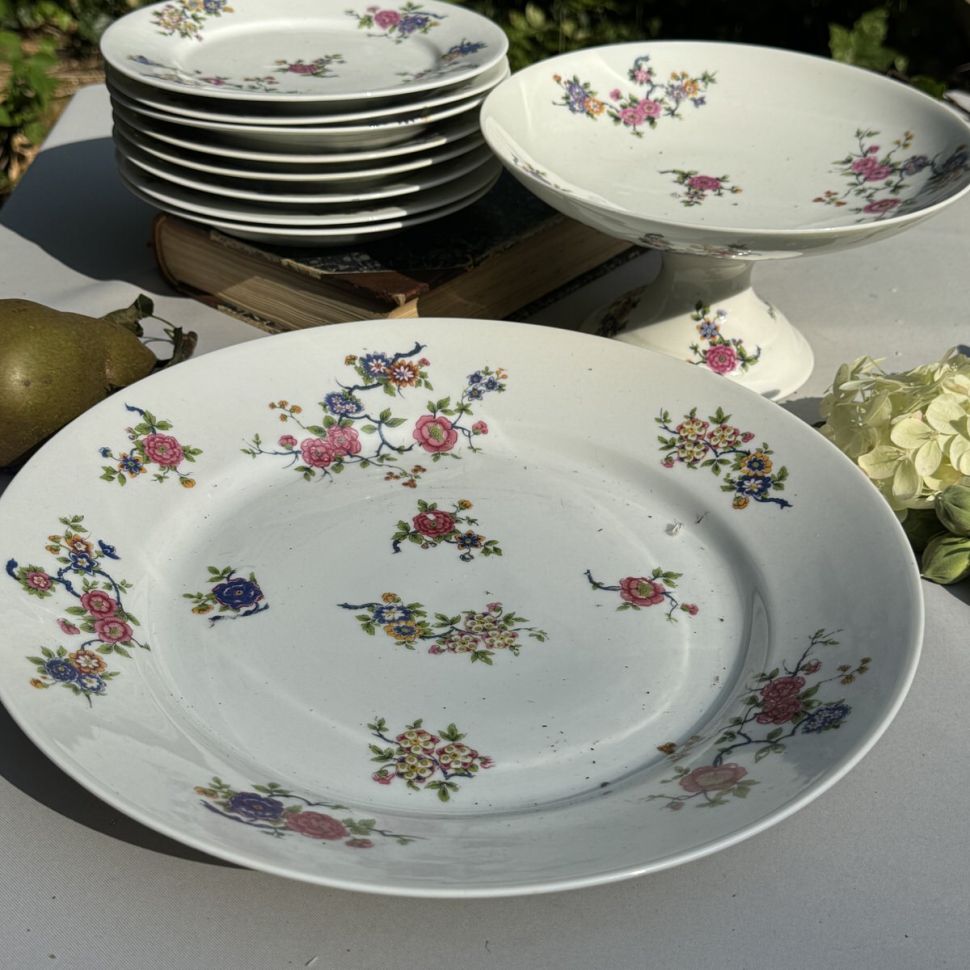 Блюдо Limoges MF 28 см фарфор Франция 