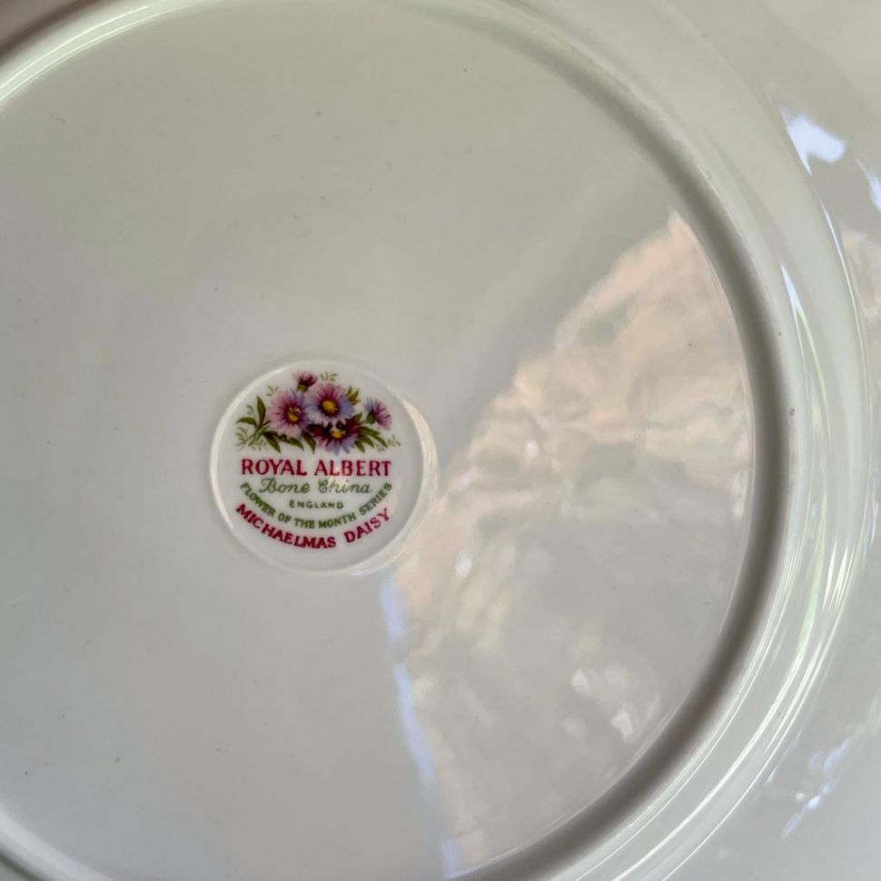 Тарелка Royal Albert 12 месяцев Сентябрь 21 см Англия