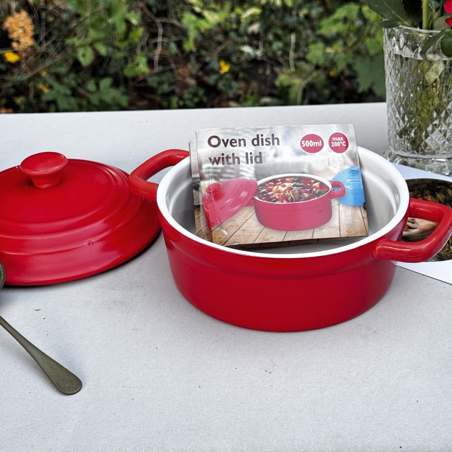 Кастрюля жаропрочная керамика 500 мл Германия