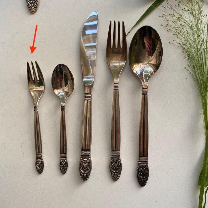 Вилка десертная 14 см Solingen Ebel серебрение 240