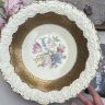 Блюдо Rosenthal 30 см фарфор позолота Германия 1936 г