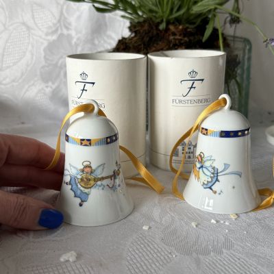 Колокольчик Heiligie Nacht Furstenberg Германия фарфор