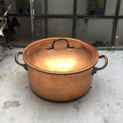Кастрюля 1,6 л медь латунь