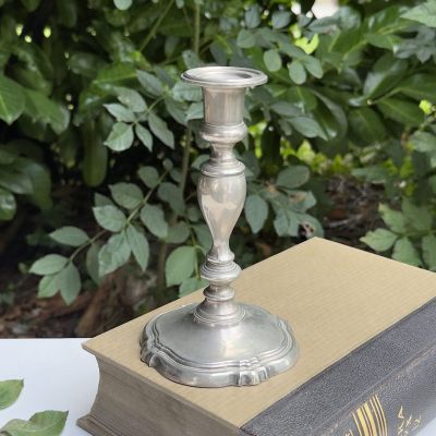 Подсвечник 17 см серебрение