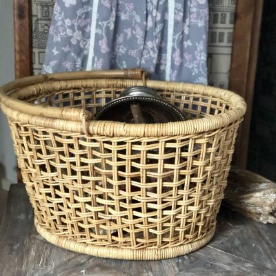 Корзина плетеная большая