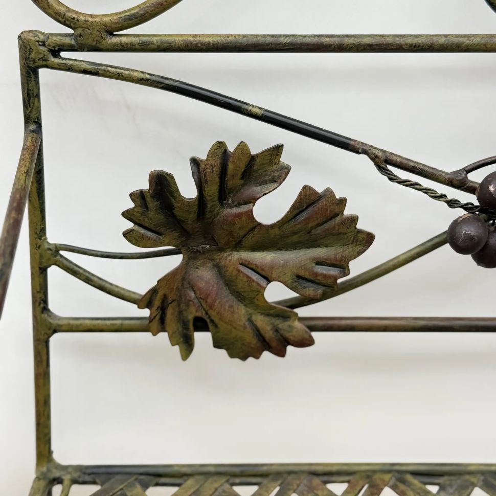 Вешалка настенная Виноград пять крючков 45 см 