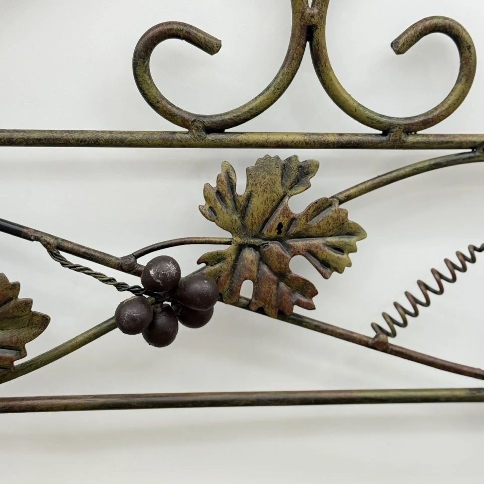 Вешалка настенная Виноград пять крючков 45 см 