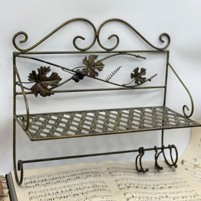 Вешалка настенная Виноград пять крючков 45 см 