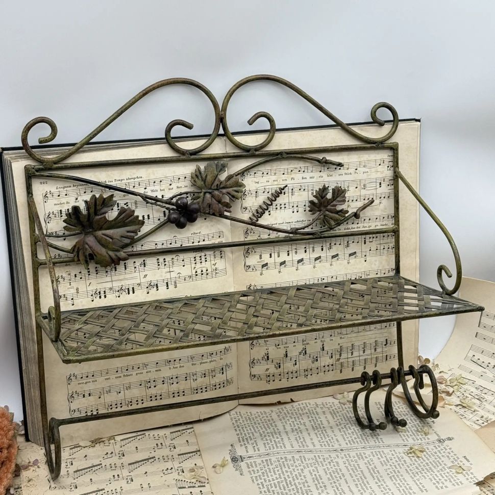 Вешалка настенная Виноград пять крючков 45 см 