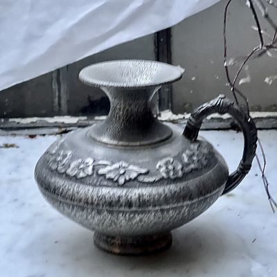 Ваза Кувшин 11 см олово Норвегия