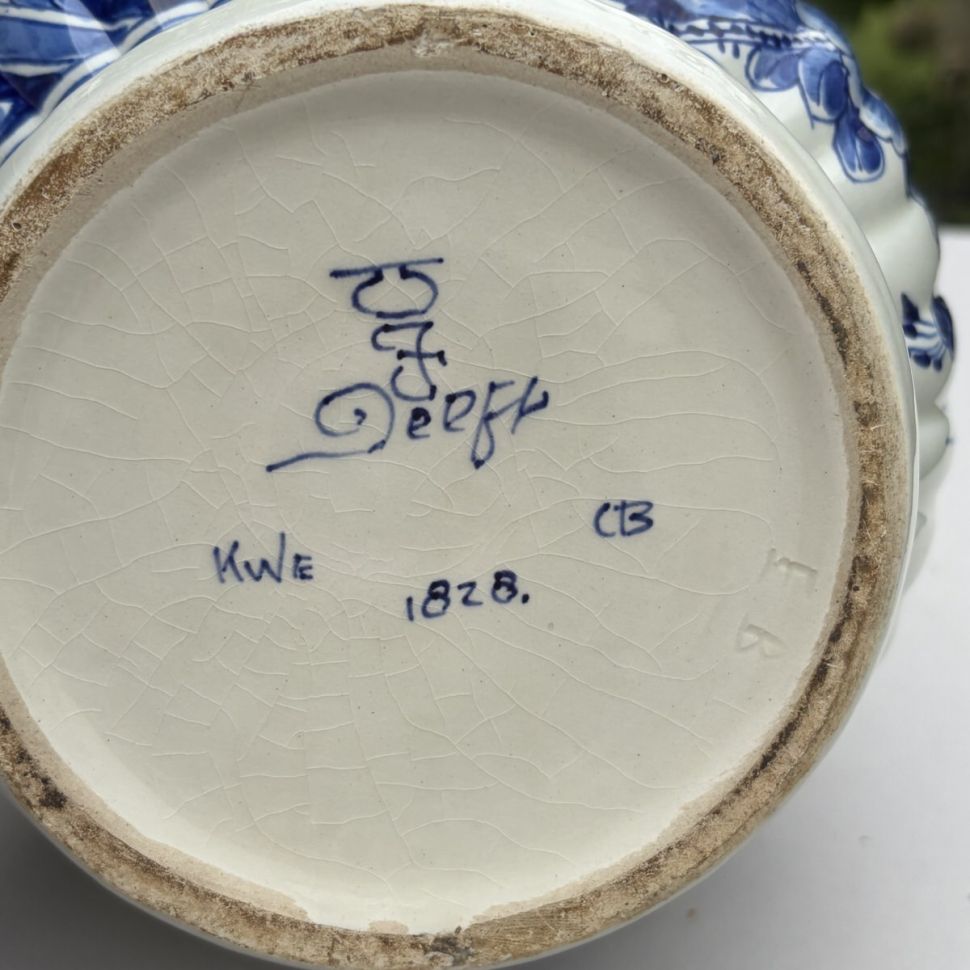 Ваза Delft 27 см Голландия