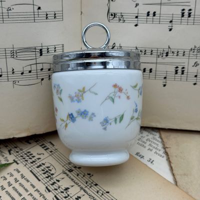 Кодлер на 2 яйца Royal Worcester Мелкоцвет Англия 