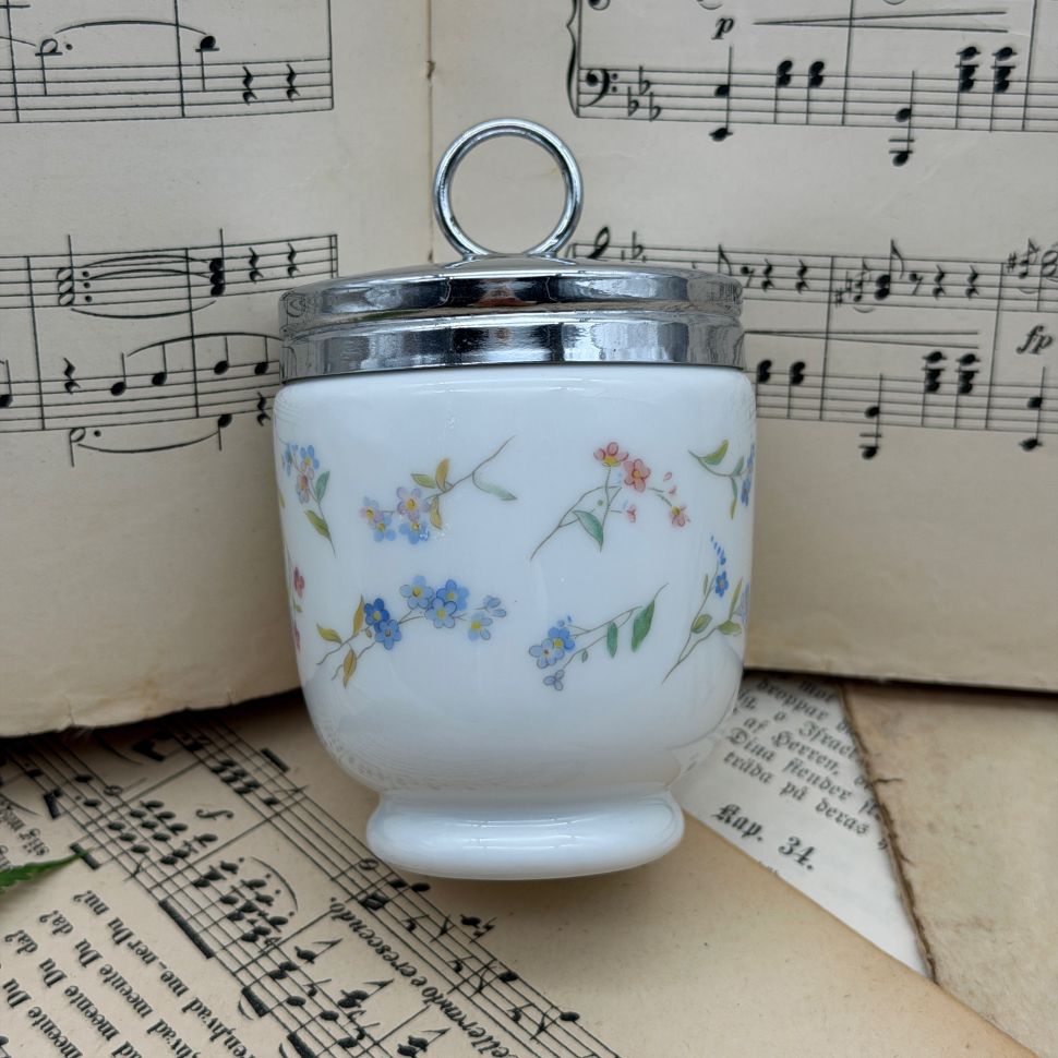 Кодлер на 2 яйца Royal Worcester Мелкоцвет Англия