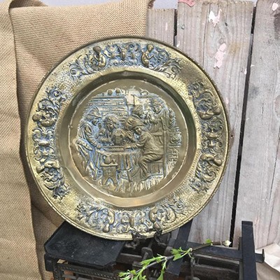 Блюдо-панно большое В таверне