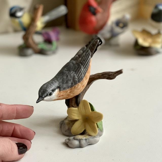 Статуэтка Franklin Mint 1986 Nuthatch