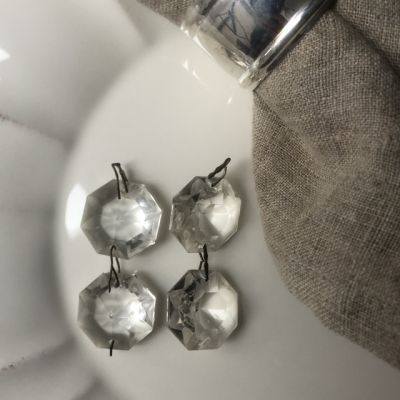 Подвес для люстры 7 см хрусталь