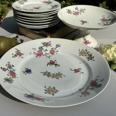 Блюдо Limoges MF 32 см фарфор Франция