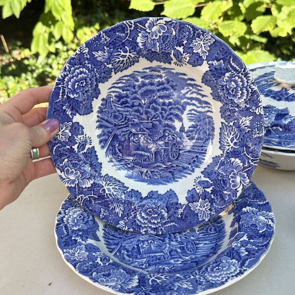 Тарелка глубокая Wood&Sons English Scenery 23 см Англия