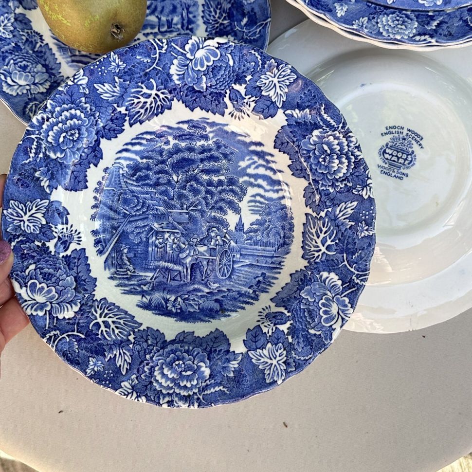 Тарелка глубокая Wood&Sons English Scenery 23 см Англия