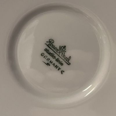 Ваза Rosenthal Wolf Bauer Розы 43 см фарфор Германия 70е гг.