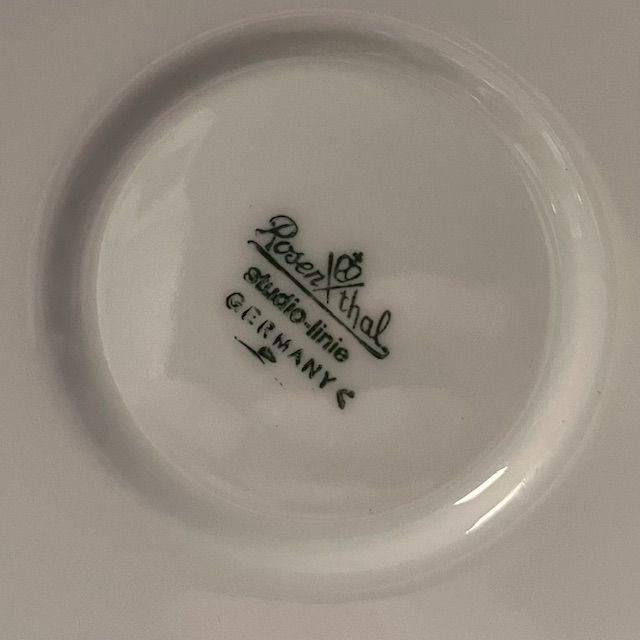 Ваза Rosenthal Wolf Bauer Розы 43 см фарфор Германия 70е гг.