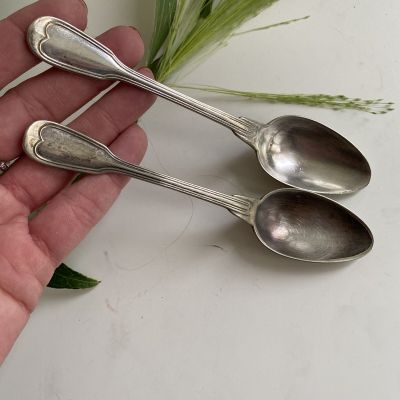 Ложка чайная 14 см мельхиор